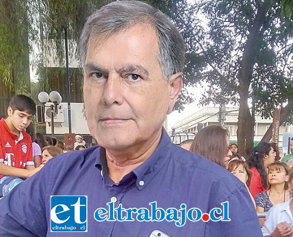 Cristian Beals, concejal de San Felipe (archivo).