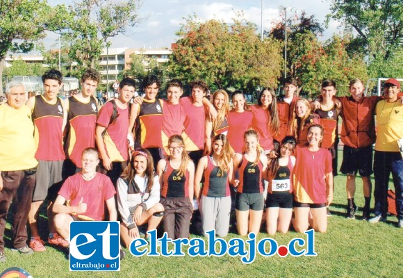 El colegio Alemán de San Felipe terminó siendo el mejor de la región en el atletismo escolar.