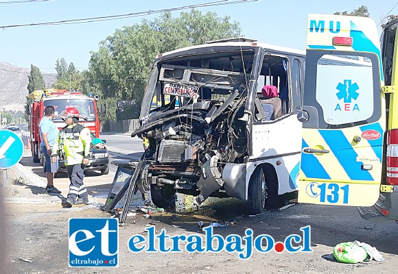 El accidente ocurrió a primeras horas de este sábado en el cruce Tres Esquinas de San Felipe.