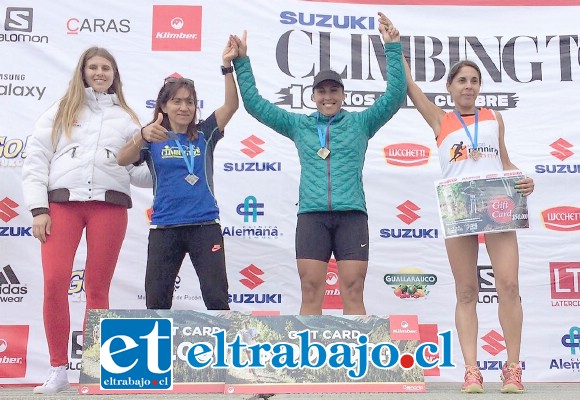 Natali Rosas volvió a lo grande al mundo del Trail al imponerse en la primera fecha del Climbing Tour en Pucón.