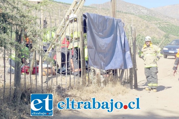 Durante más de media hora los paramédicos llevaron adelante maniobras de reanimación, las cuales lamentablemente resultaron infructuosas.