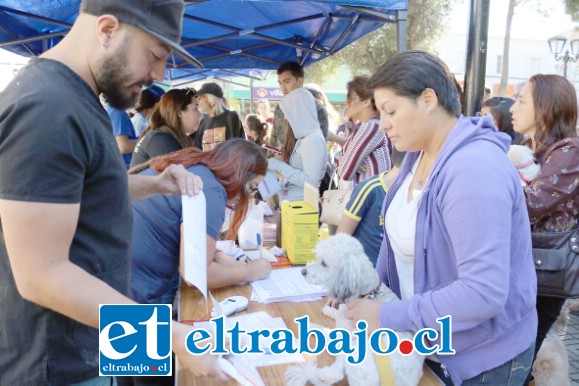 El Programa de Tenencia Responsable realizó una nueva jornada de vacunación e implantación de chip y anuncia para este sábado continuar el proceso.