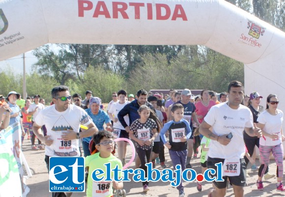 MEDIA MARATON.- Entre 150 y 200 corredores de todo el país se estarán dando cita este domingo desde las ocho de la mañana en nuestra comuna, para correr la Media Maratón Aconcagua 2017.