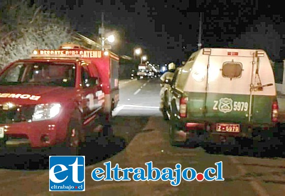 El deceso ocurrió pasadas las 20:00 horas de este viernes en el sector El Arrayán de Catemu. (Fotografía: @AquiCatemu.cl)