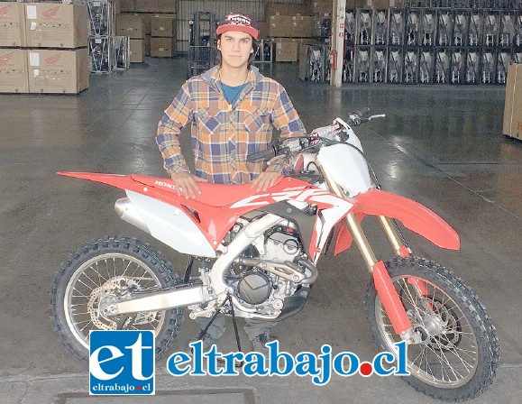 TALENTO JOVEN 2018.- Benjamín Andrés Kanthak Pérez, de 19 años de edad, recibirá la designación Talento Joven 2018, por parte del Concejo Municipal de San Felipe.