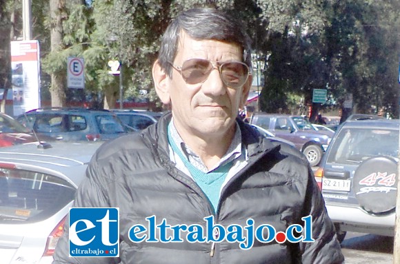 Ricardo Gómez, dueño de radio taxis Aconcagua de San Felipe.