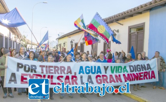 Para el SEA no importa la voz disidente de miles de persona que se oponen a la gran minería en Putaendo.