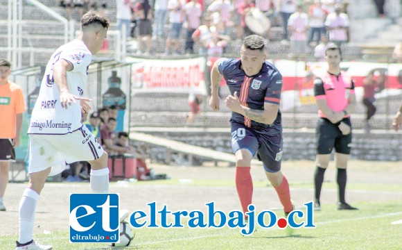 En La Cisterna los sanfelipeños estuvieron lejos del buen nivel que mostraron en otras jornadas. (Foto: Andrea Faúndez)