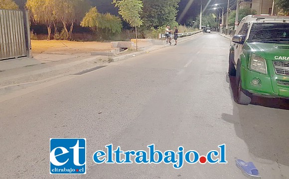 El hecho ocurrió pasada la medianoche de este lunes en la población Tres Carrera de Santa María.