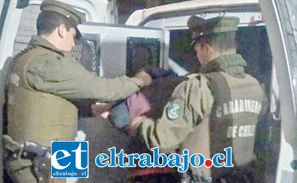 Los imputados fueron detenidos por Carabineros, quedando a disposición de la Fiscalía tras audiencia de control de detención en tribunales este domingo. (Foto Archivo).