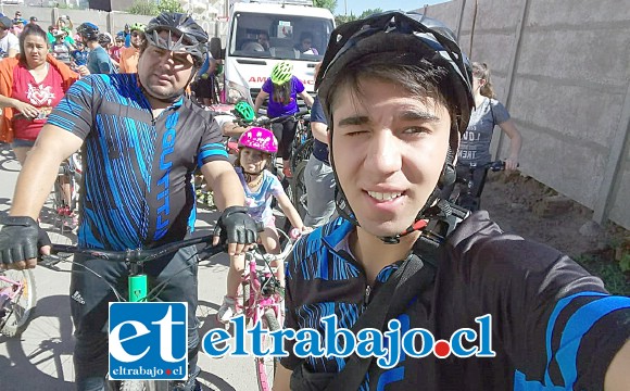 EN SUS MARCAS.- Ya muchos aconcagüinos están preparando sus bicicletas para esta gran Cicletada.