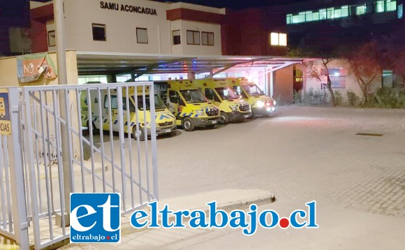 La paciente fue derivada de urgencias hasta el Hospital San Camilo de San Felipe, permaneciendo con lesiones y fracturas de carácter grave.