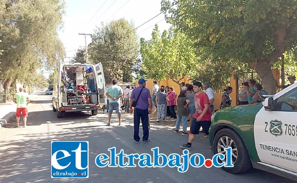 La víctima fue un niño de 9 años de edad, quien permanece internado en la unidad de Traumatología del Hospital San Juan de Dios de Los Andes.