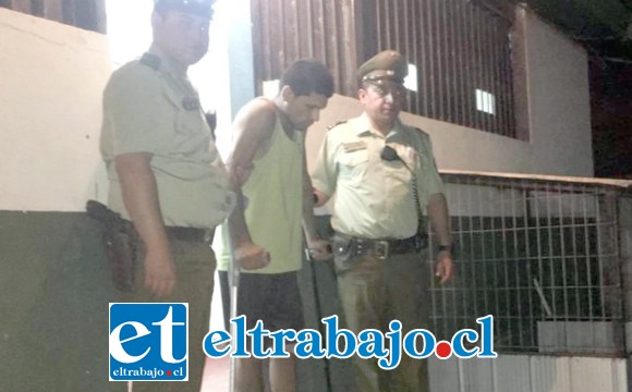 El ‘Lelo’ fue capturado por Carabineros de la Tenencia de Catemu este fin de semana, tras haber sustraído una silla de ruedas perteneciente al Cesfam de esa comuna.