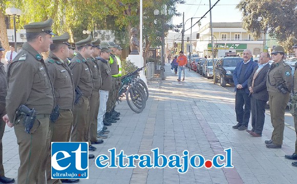 Personal de Carabineros redoblará las acciones destinadas a disminuir la delincuencia, sobre todo en el sector centro, señaló el gobernador Claudio Rodríguez.