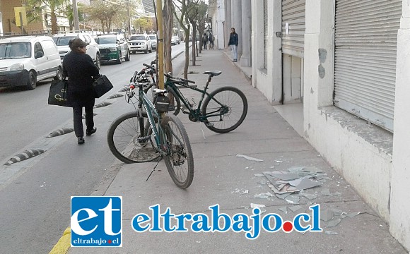 Carabineros adoptó el procedimiento de denuncia este lunes en las oficinas de Correos de Chile ubicadas en calle Salinas en San Felipe.