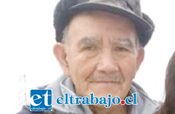 Don Manuel Gallardo Flores, quien era intensamente buscado por familia y vecinos, finalmente se encontraba internado en el Hospital San Camilo de San Felipe.