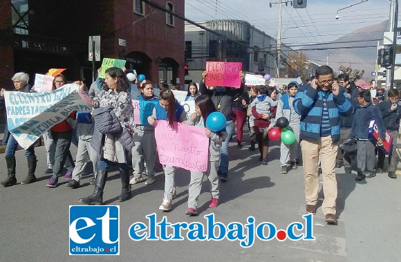 Esta marcha realizada el día martes al parecer está surtiendo efecto.