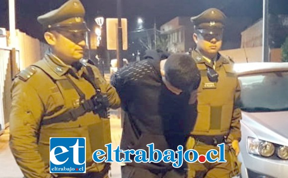 En junio de este año, el delincuente conocido como ‘Patito Pate Lija’ fue detenido por Carabineros, acusado de cometer el robo de especies desde una vivienda ubicada en la población Morandé de Llay Llay.