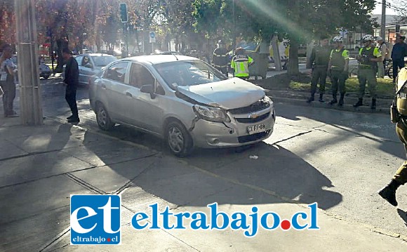 Ambos conductores protagonistas de esta colisión resultaron con lesiones de carácter leve.