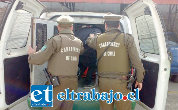 El imputado fue detenido en el mes de julio del año 2017 por Carabineros de la comuna de Llay Llay. (Foto Referencial).