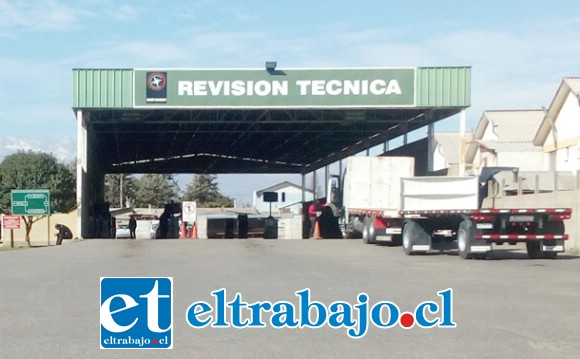 Esta es la actual planta de revisión técnica de San Felipe, que debe cerrar sus operaciones el próximo 30 de septiembre.