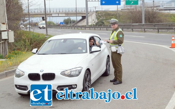 Carabineros realizó un positivo balance en la provincia de San Felipe tras las celebraciones de Fiestas Patrias, sin registrarse víctimas fatales en accidentes de tránsito.