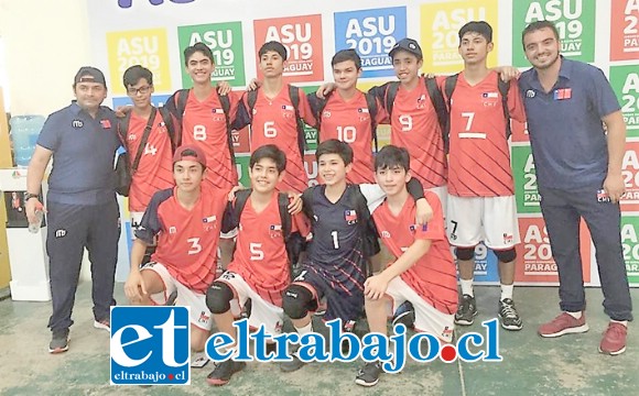 HISTÓRICO.- Una presentación notable cumplió la selección del IAC en el Sudamericano Escolar realizado en Paraguay.