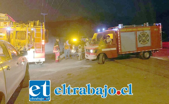 En horas de la noche de este martes se inició una intensa búsqueda de un menor de 8 años de edad que se extravió en la comuna de Santa María, debiendo concurrir personal de Bomberos y Carabineros.