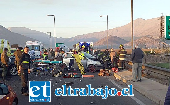 La investigación quedó a cargo de personal de la SIAT de Carabineros que deberá determinar la causa basal probable de este trágico accidente.