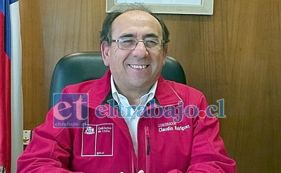 Gobernador de San Felipe Claudio Rodríguez Cataldo.