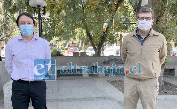 Los doctores Cristian Muñoz y Patricio Cruz en representación del Colmed Aconcagua y de la Asociación de Municipios Quinta region Cordillera, solicitaron nuevamente cuarentena total para la zona, asegurando que solo quedan dos ventiladores mecánicos en todo el valle de Aconcagua.