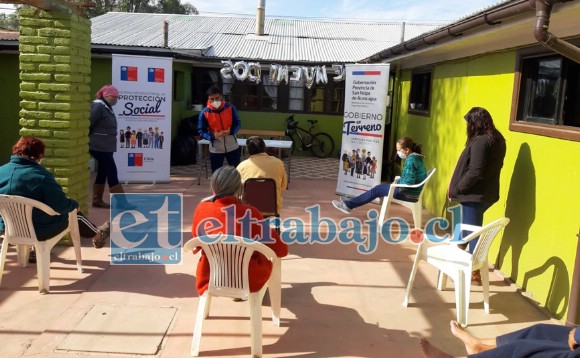 Actividades recreativas y deportivas se han programado para los adultos mayores que permanecen en el albergue 24/7, que se encuentra en calle Abraham Ahumada 99, en la comuna de San Felipe.