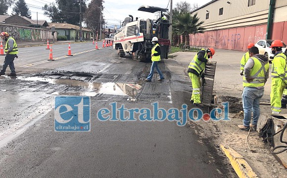 Este fin de semana Vialidad llevó a cabo trabajos en el sector de El Molino, donde se efectuó limpieza de ductos y el rebaje de la calzada, con el propósito de facilitar el escurrimiento de las aguas lluvia.