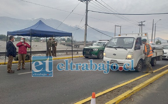 Por al menos una semana más se extenderá la cuarentena en las comunas de San Felipe y Los Andes.