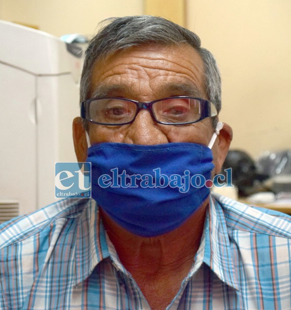 Manuel Viveros Gallardo, pensionado que solicita a la AFP Capital que le entreguen el total de sus ahorros.