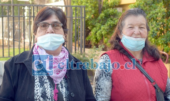 La presidenta y la tesorera de la junta vecinal de Villa San Francisco, Rosa Arias y Florencia Toro, hablaron con Diario El Trabajo para limpiar su nombre y de su directiva.