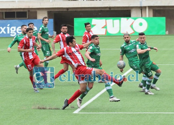 En Unión San Felipe dolió el empate del martes último ante Deportes Temuco.