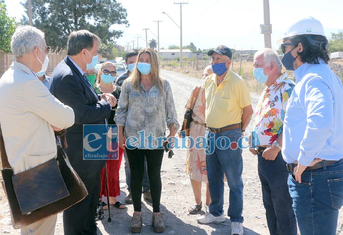Un total de 20 familias del sector Bajo de Parrasía fueron conectados a la red de agua potable, quienes agradecieron la gestión del alcalde Beals.