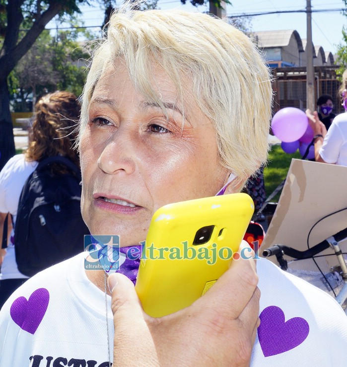 Erika Gallardo, mejor amiga de la docente Sandra Pizarro Jeria.