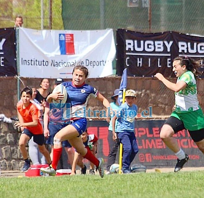 La catemina Joaquina Herrera Olivares hoy se concentra junto a la selección chilena femenina total para competir en el Sudamericano de Uruguay.