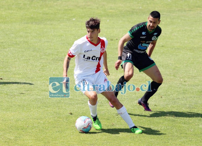 ORMEÑO EN ACCIÓN.- El equipo sanfelipeño llega al duelo de hoy precedido del triunfo sobre Puerto Montt.