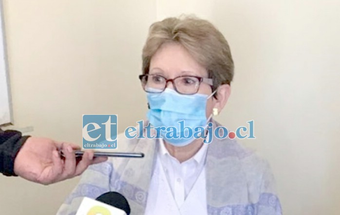 Dra. Iris Boisier, subdirectora médica del Servicio de Salud Aconcagua.