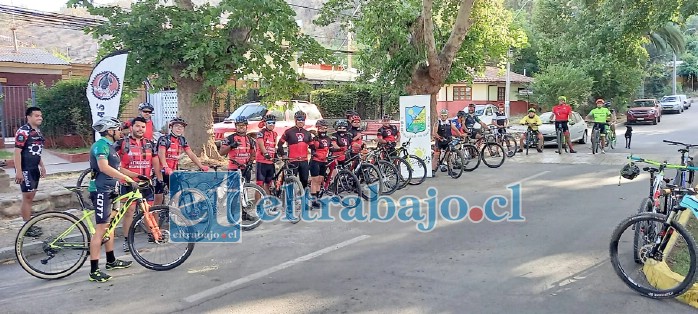 La actividad sirvió para reencontrase y realizar la disciplina deportiva que les apasiona.