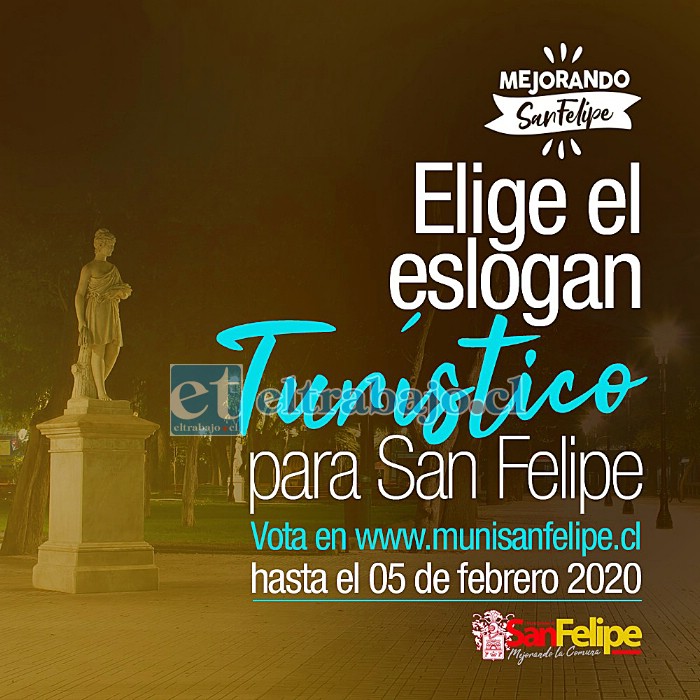 Este es el afiche oficial del concurso organizado por la Municipalidad de San Felipe.