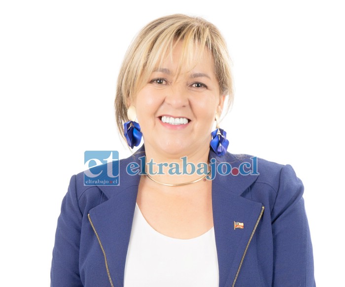 Patricia Boffa Casas, actual concejala sanfelipeña que busca la reelección en el Concejo Municipal.