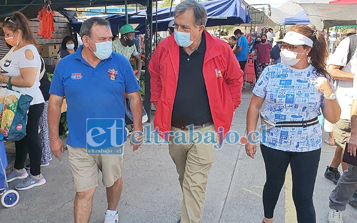 El alcalde Christian Beals reiteró el compromiso con los dirigentes de mantener funcionando la feria, entendiendo que la cadena de abastecimiento de la población no puede suspenderse durante los tiempos de cuarentena.