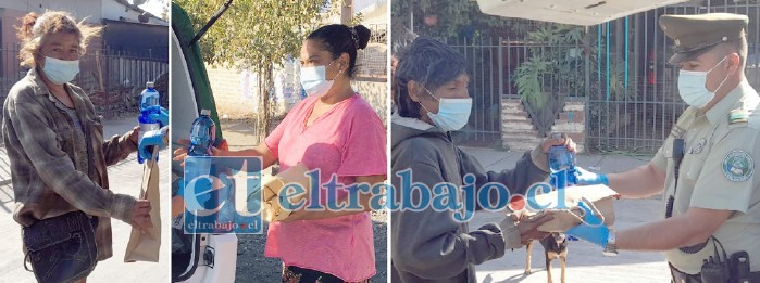 SE ACERCA EL INVIERNO.- Desde este lunes y hasta finales de agosto de este año, las personas en condición de calle estarán recibiendo alimentación, abrigo y monitoreo de su salud por parte de varias instituciones del Estado, entre ellas Carabineros, Municipio y Subdere.