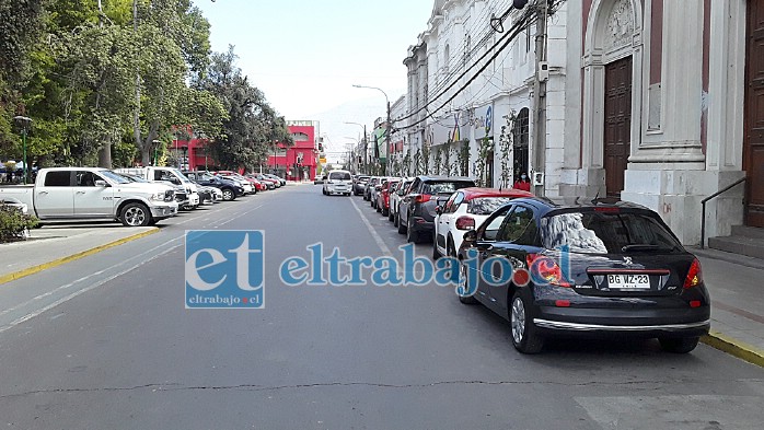 Este era el panorama del día viernes al medio día en San Felipe.