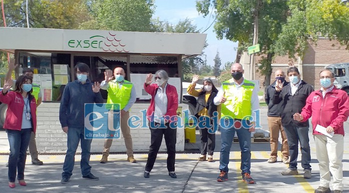 Diversas autoridades visitaron la empresa agrícola ‘Exser’ en la comuna de San Felipe, destacándola como un modelo a seguir en materia de inclusión en toda la región de Valparaíso.